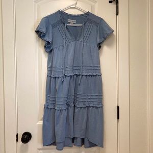 Know Rose Blue Dress Size Small